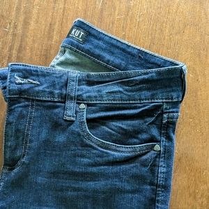 Kut from the Kloth High Rise Bootcut Medium Blue    size 12
